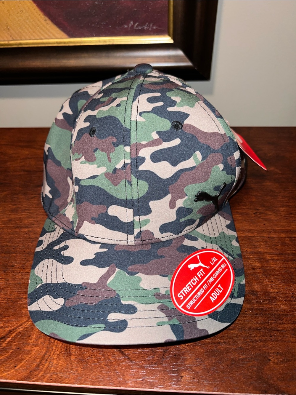 Puma Camouflage Stretch-Fit Cap